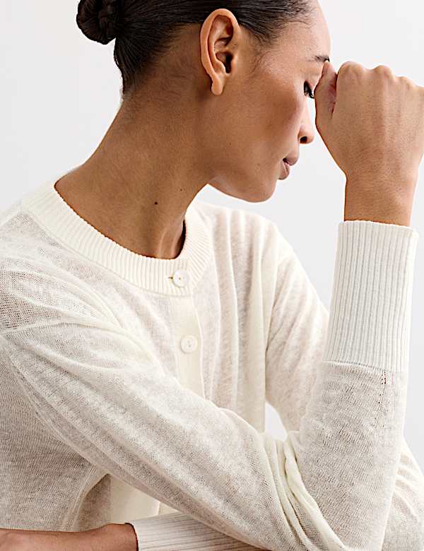 Pure Linen Cardigan - IL