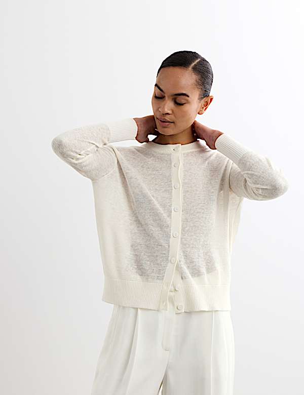 Pure Linen Cardigan - IL