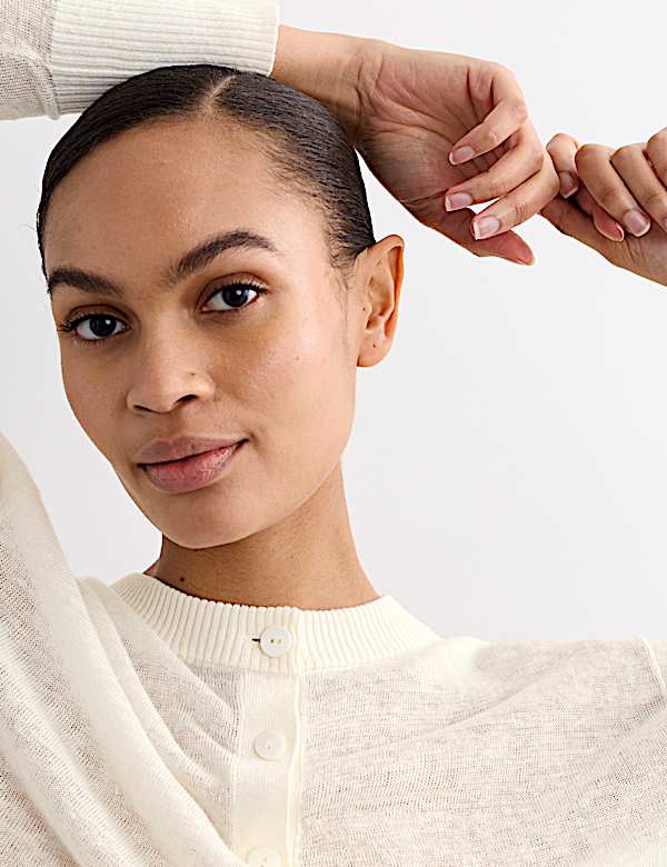 Pure Linen Cardigan - IL