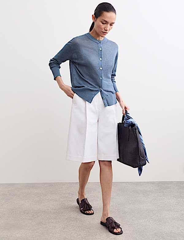 Pure Linen Cardigan - CZ