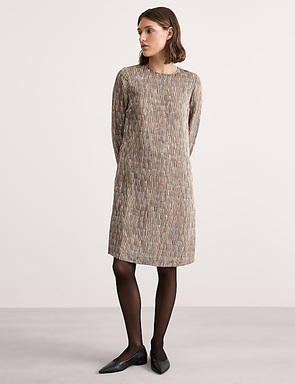 Printed Short Shift Dress - GR