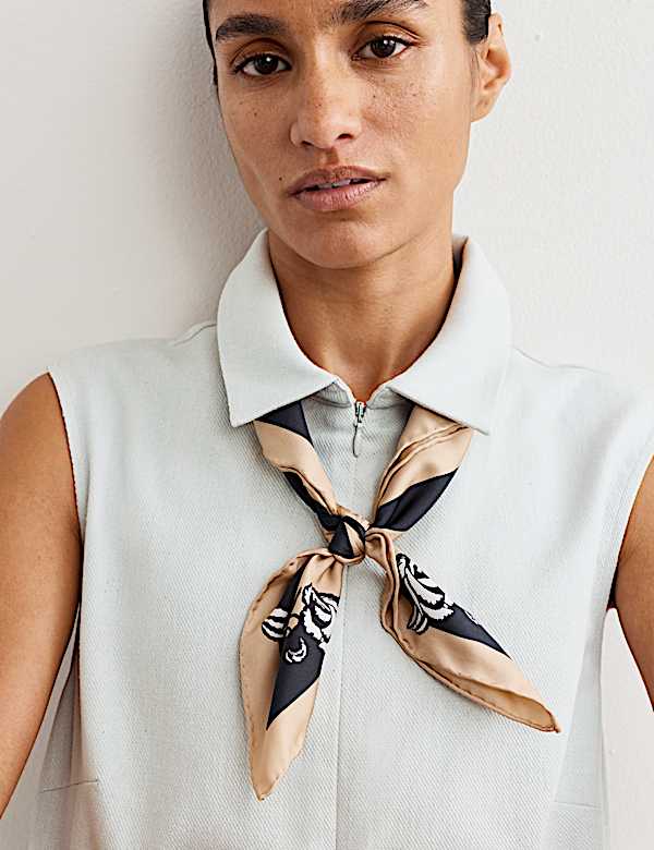 Robe tube taille basse en jean de coton - CA