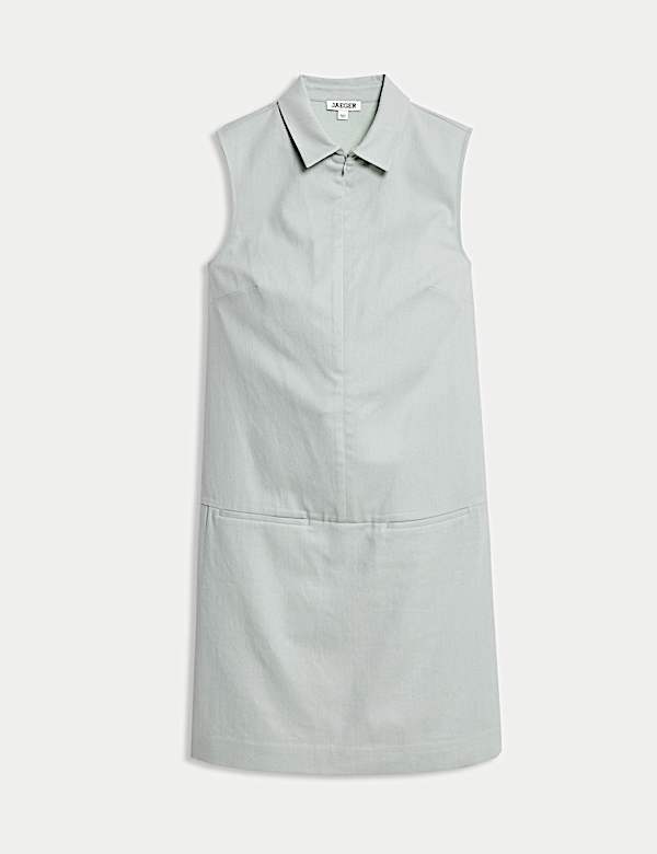 Robe tube taille basse en jean de coton - CA