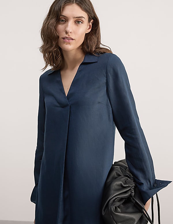 M&s womens linen dresses top