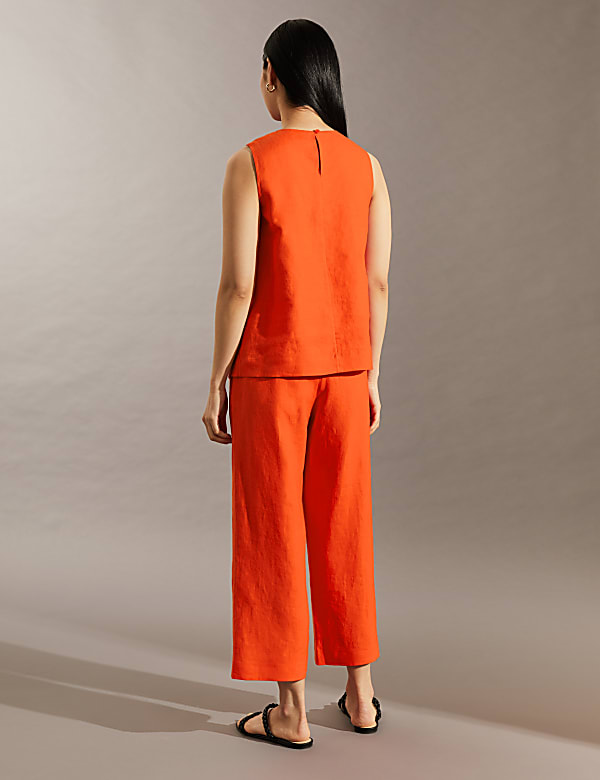 Top van zuiver linnen - NL