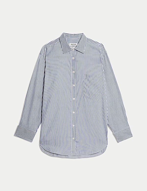 Pure Cotton Double Cuff Relaxed Shirt - CA