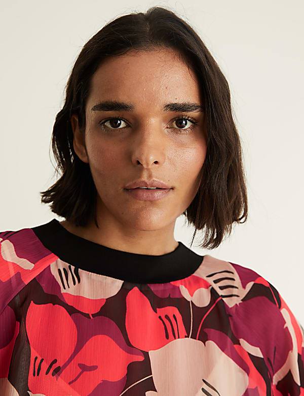 Floral Long Sleeve Top
