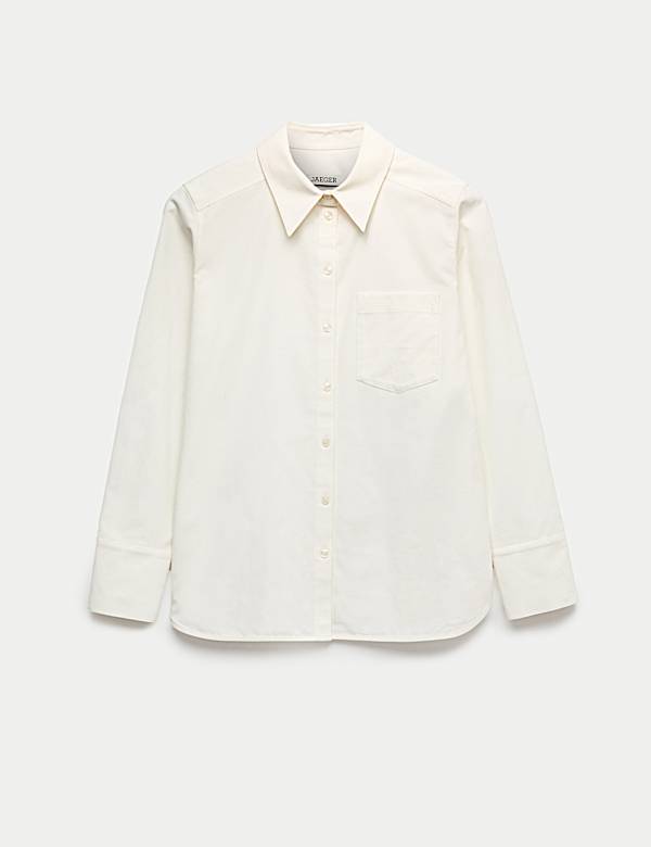 Camisa con cuello de pana - ES