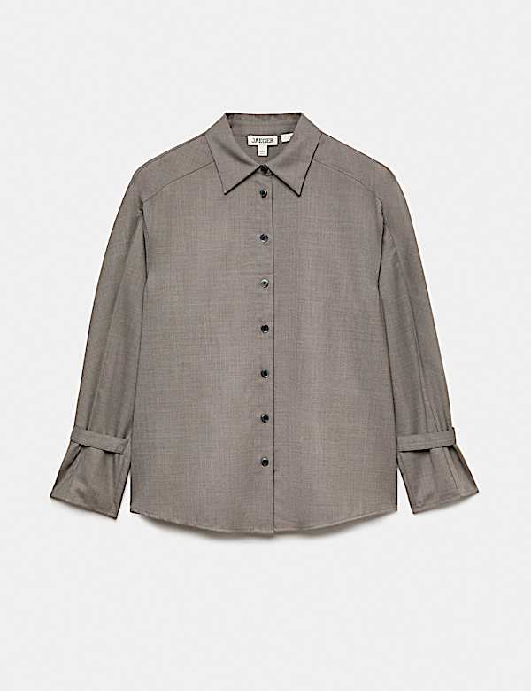 Wool Rich Collared Shirt - CA