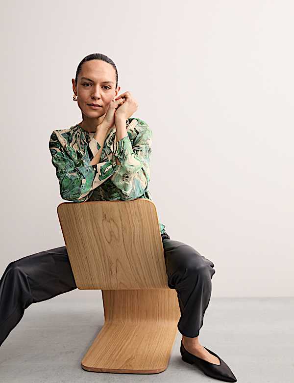 Haut imprimé marbre - FR