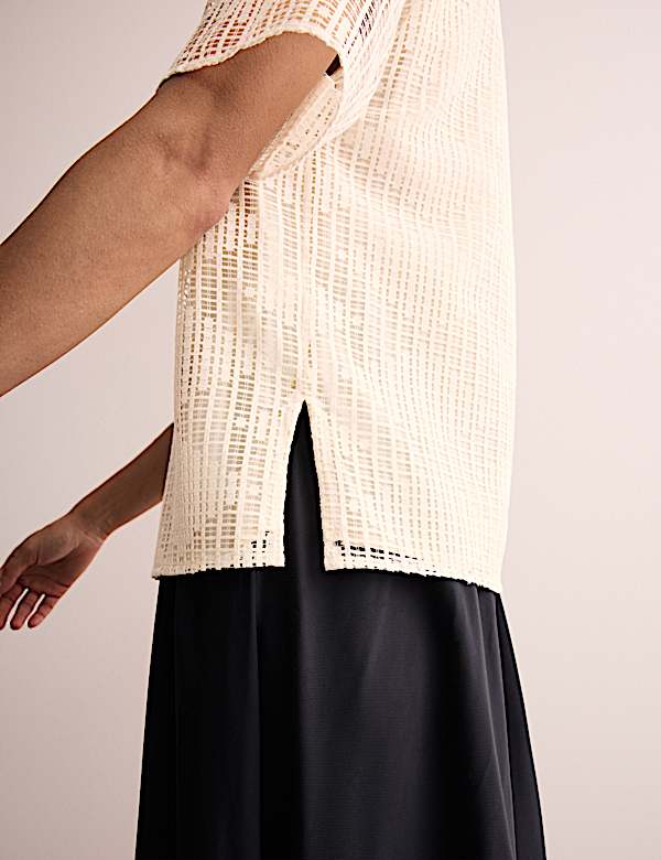 Cotton Rich Lace Top - CA