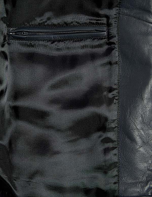 Cazadora bomber de piel - ES