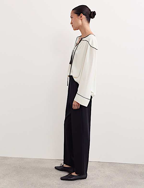 Pure Wool Crepe Blazer - FR