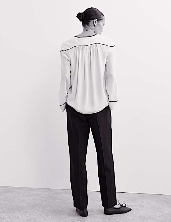 Pure Wool Crepe Blazer - FR