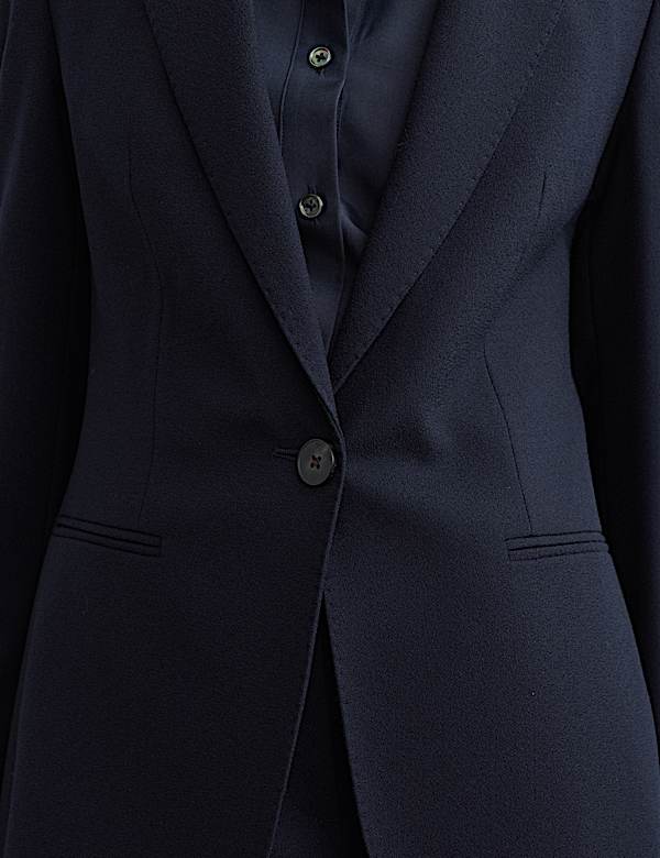 Pure Wool Single Breasted Blazer - NZ