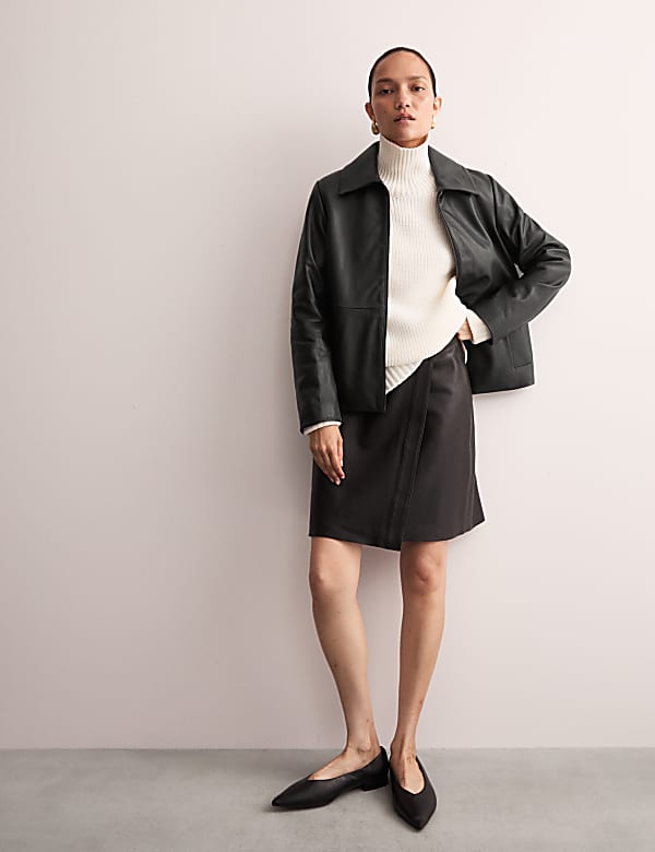 Leather Trucker Jacket - NL