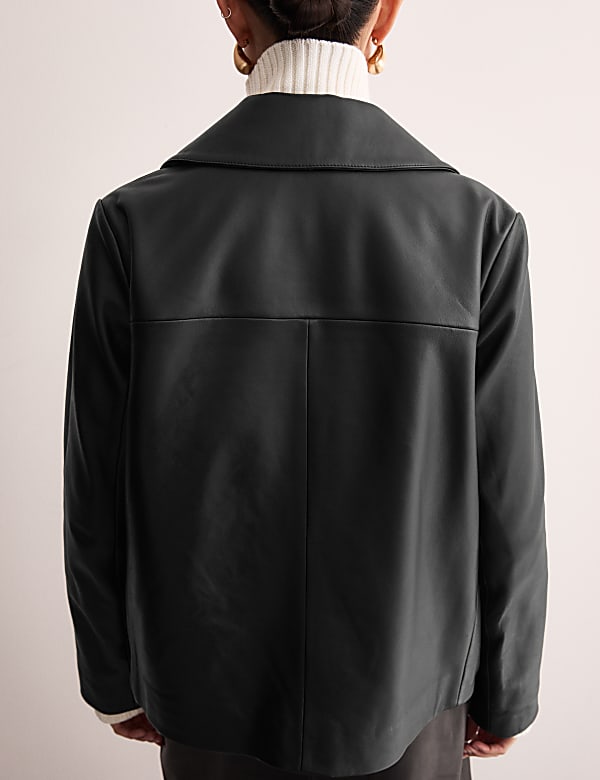 Leather Trucker Jacket - NL