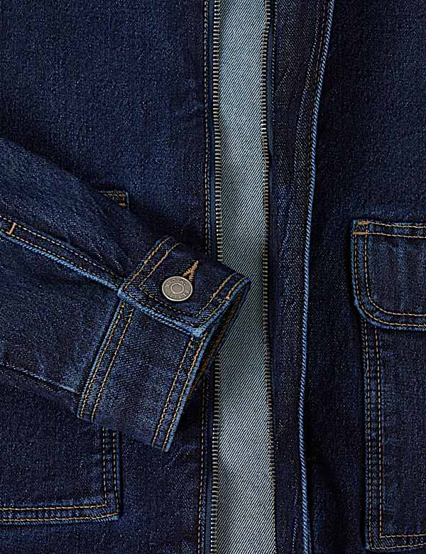 Veste en jean style camionneur - FR