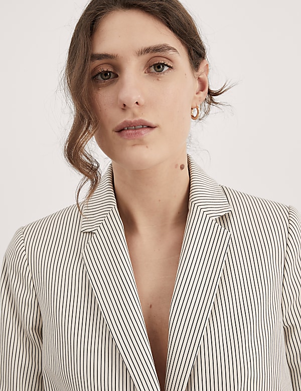 Women's striped blazers on sale
