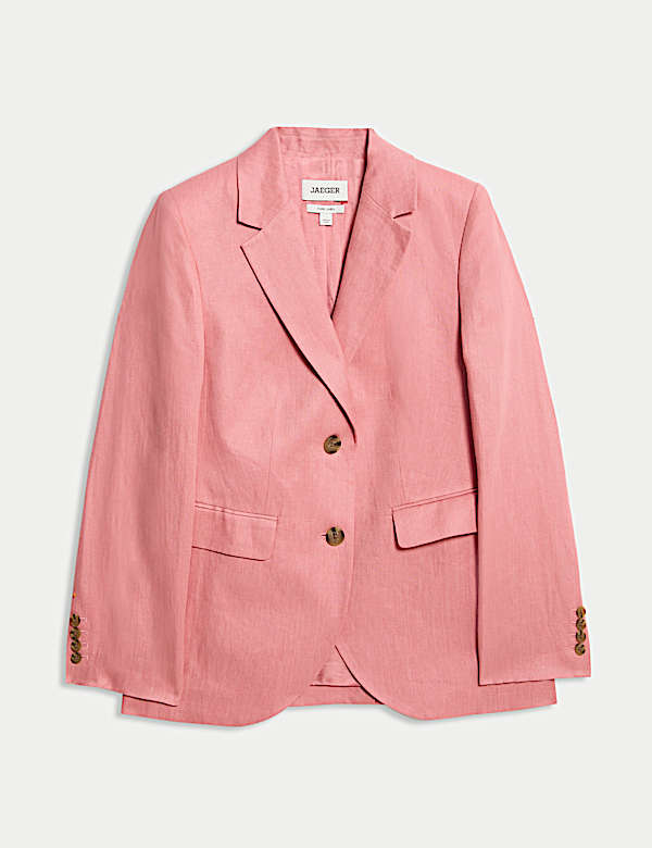 Blazer coupe droite 100 % lin - CA