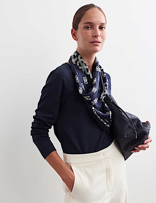Seam Detail Long Sleeve Top - CH