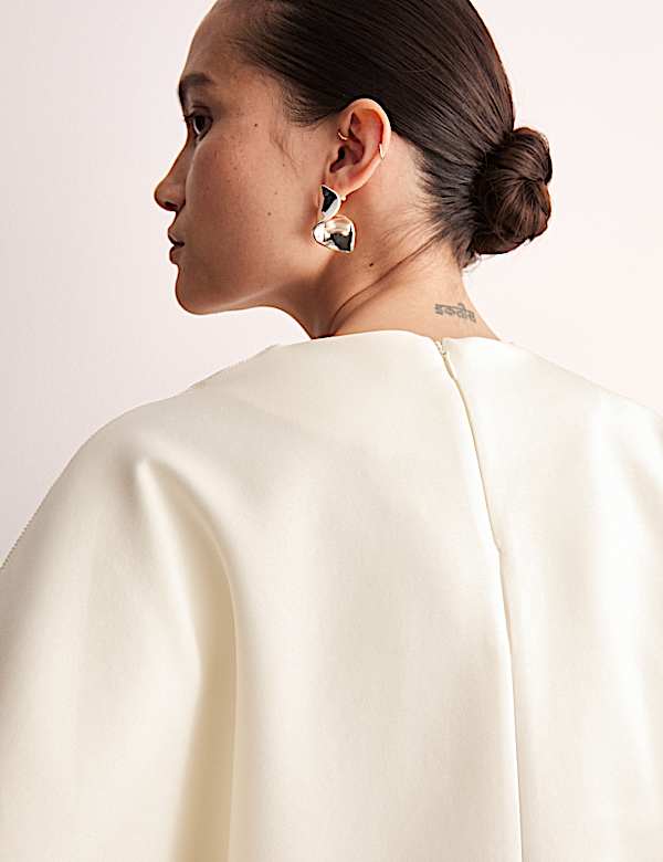 Sweat en coton et jersey - FR