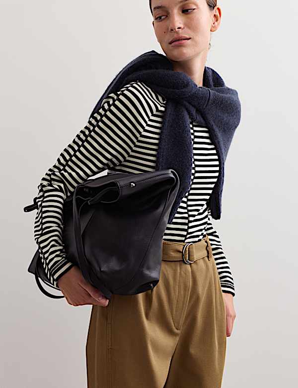 Top côtelé à rayures et détail couture - FR