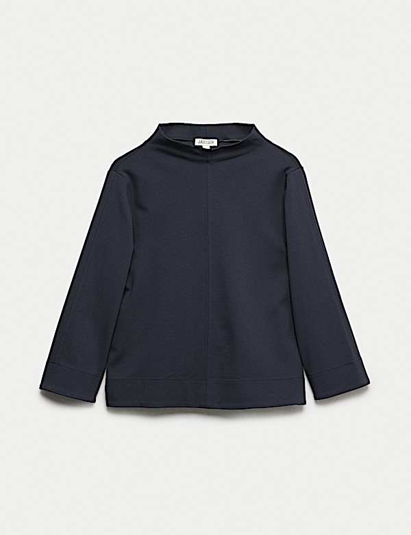 Jersey Funnel Neck Jumper - AU