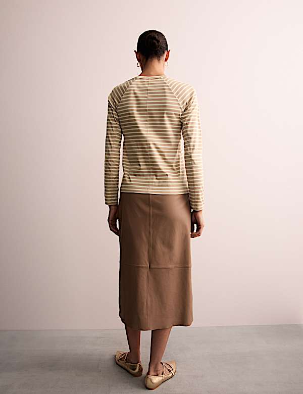 Pure Cotton Striped Top - FR