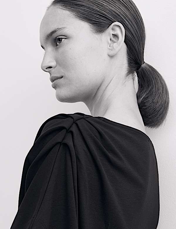 Haut en jersey à volant - CA