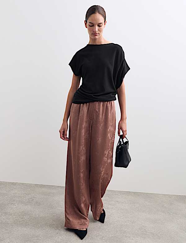 Haut en jersey à volant - CA