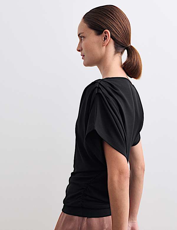 Haut en jersey à volant - CA