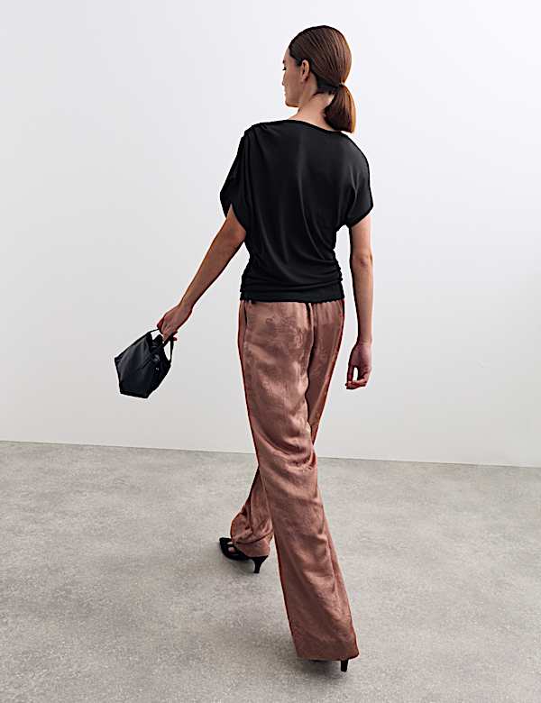 Haut en jersey à volant - CA