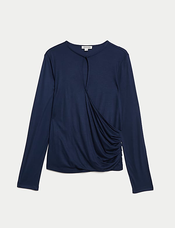 Top crois&eacute; effet drap&eacute; - FR