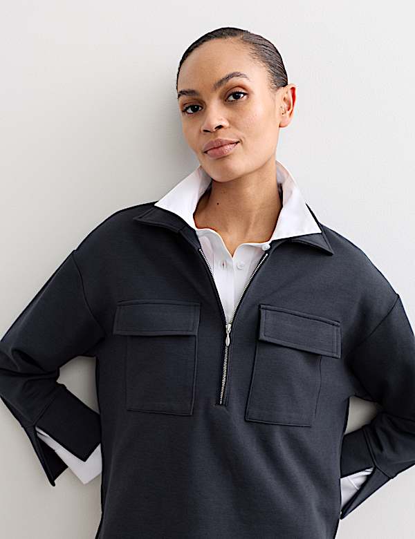 Jersey Overhead Patch Pocket Shirt with Wool - BE