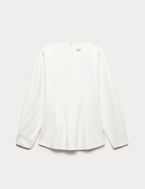 Top &agrave; encolure ronde - CA