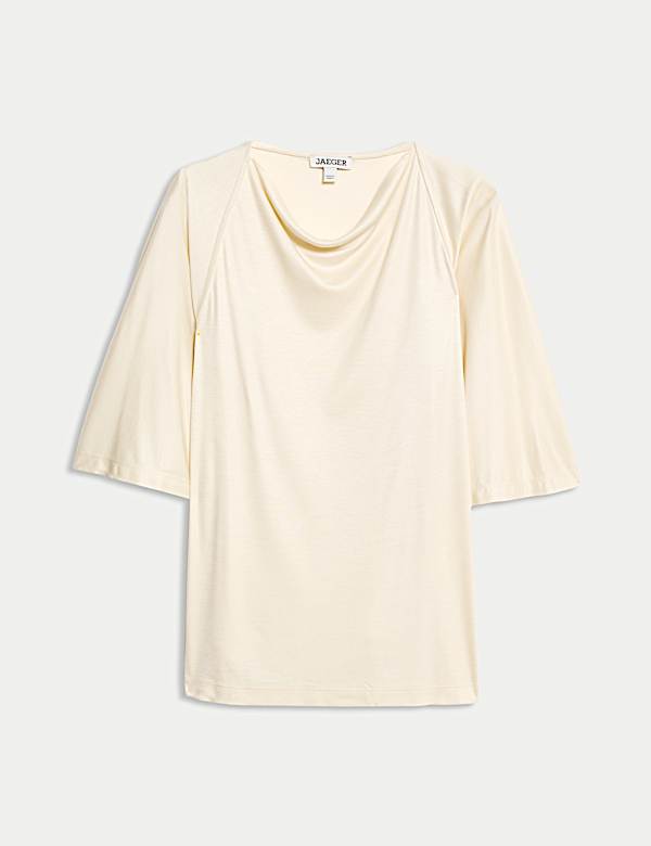 Jersey Draped Top - GR