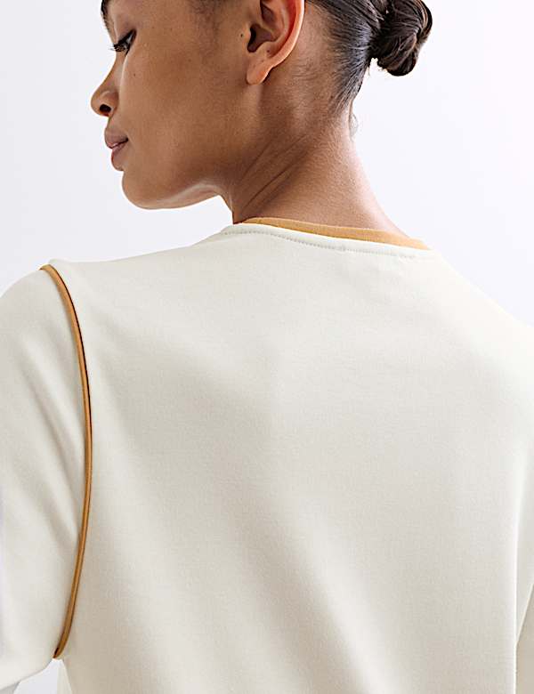 Top en modal et coton m&eacute;lang&eacute;s - CA