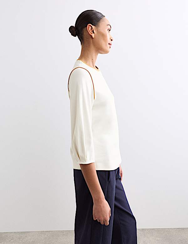 Top en modal et coton m&eacute;lang&eacute;s - CA