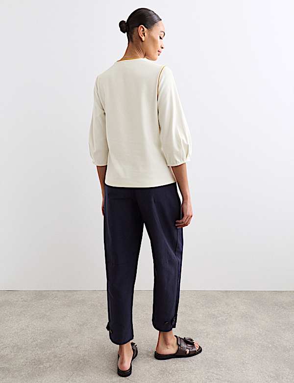 Top en modal et coton m&eacute;lang&eacute;s - CA