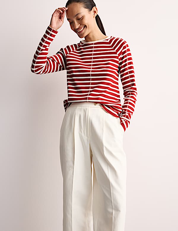 Top 100 % coton à rayures - FR