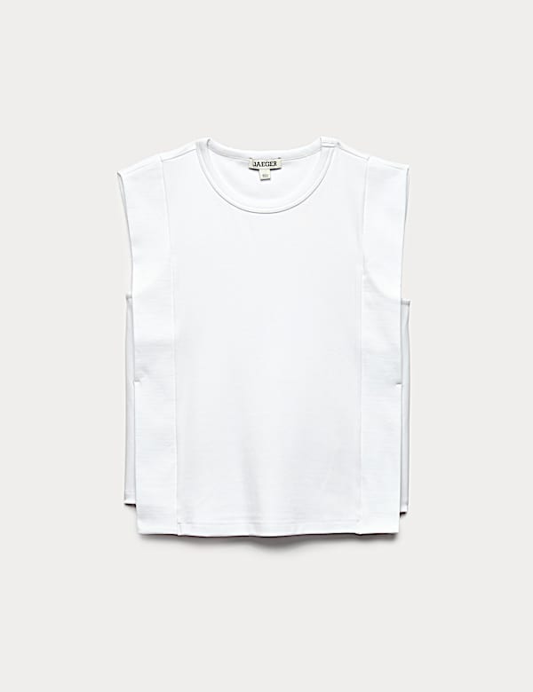 Cotton Modal Blend Ribbed Tank Top - NL