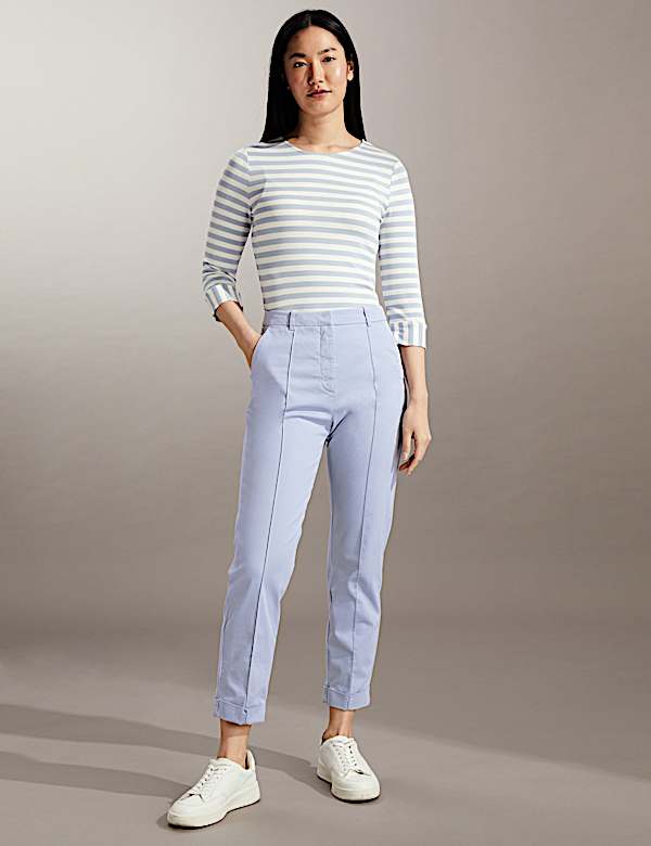 Chino slim coupe courte - FR