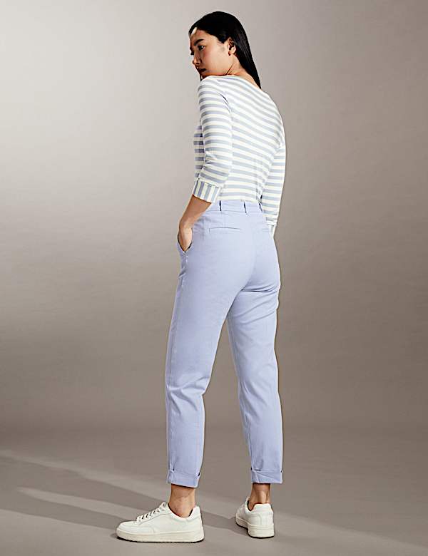 Chino slim coupe courte - FR