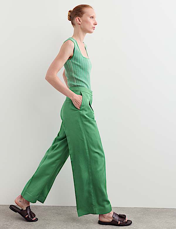 Straight Leg Trousers - IT