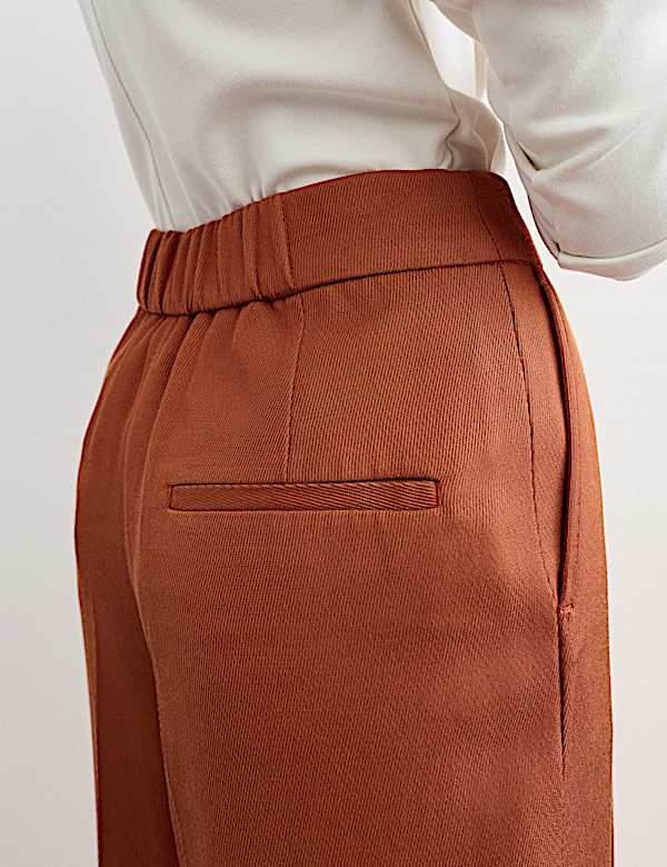 Lyocell Blend Long Shorts - CA