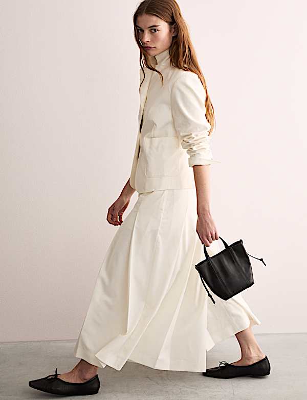 Wide Leg Culottes with Wool - CA