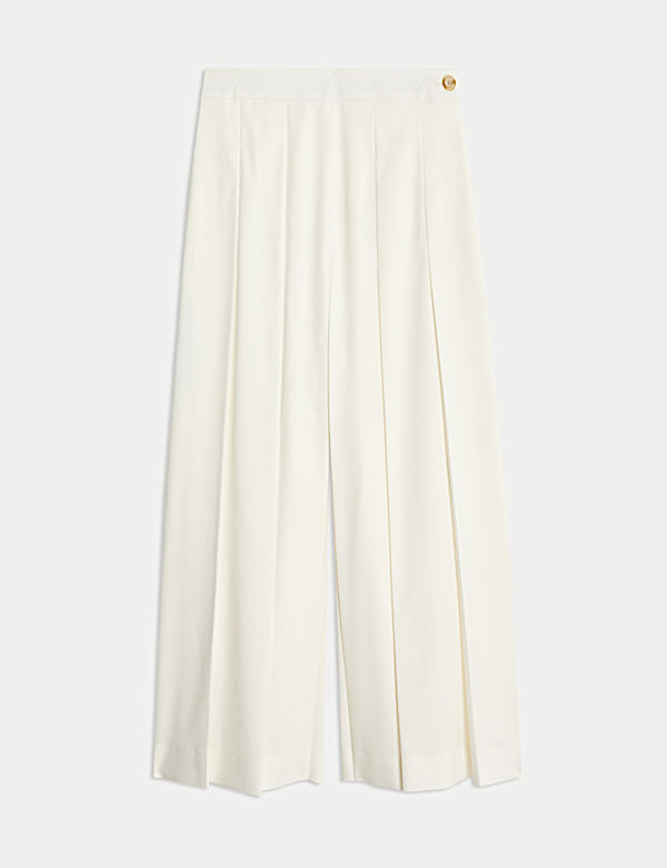 Wide Leg Culottes with Wool - CA