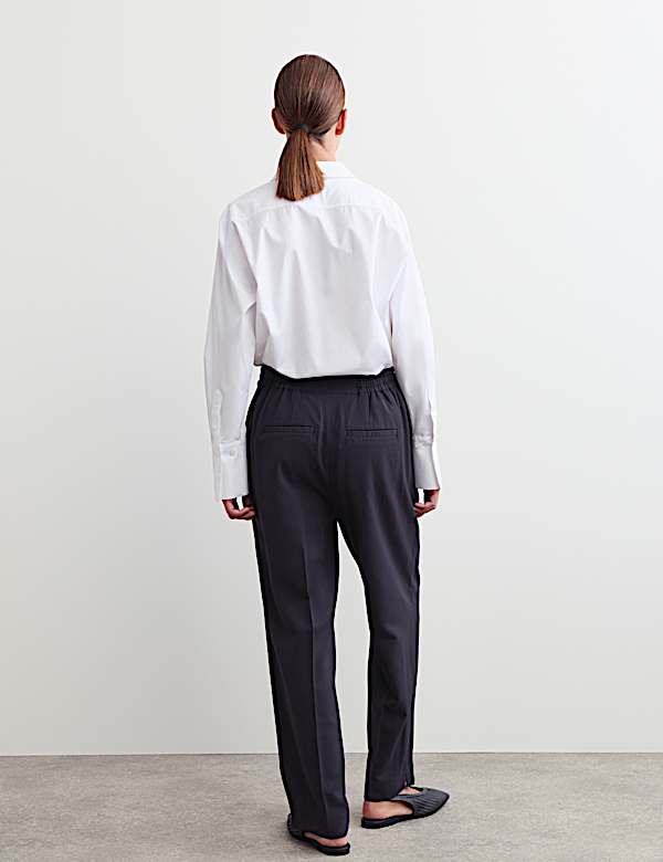 Tapered Trousers with Wool - IT