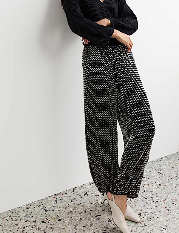 Pantalon coupe barrel longueur cheville avec ornement - CA